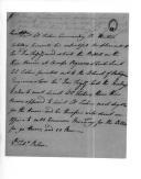 Carta do coronel Fisher para D. Miguel Pereira Forjaz, ministro e secretário de Estado dos Negócios da Guerra, sobre solípedes.