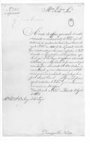 Correspondência de Domingos José Cardoso, intendente geral dos Víveres e Transportes, para D. Miguel Pereira Forjaz, ministro e secretário de Estado dos Negócios da Guerra, sobre administração, finanças, abastecimentos, solípedes e delitos.