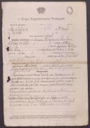 Joaquim Português da Silva Junior - 2ºSargento - Regimento de Infantaria nº2