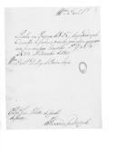 Ofício de Alexandre José Francisco Castelo para D. Miguel Pereira Forjaz, ministro e secretário de Estado dos Negócios da Guerra, sobre remessa de despachos e ordem.