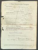 Isaias António Guedes - Soldado - Regimento de Infantaria nº11