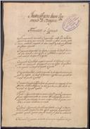 Instrução para um Regimento de Dragões