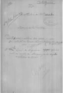 Carta do marquês de la Rosière para António de Araújo de Azevedo, secretário de Estado dos Negócios da Guerra, sobre o calibre das peças e apreciação do tenente-general Carlos António Napion.