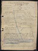 José Emílio de Sousa Nunes - 2.º Sargento - Regimento de Infantaria 7

