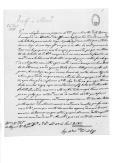 Correspondência de José de Vasconcelos Pereira do Lago para D. Miguel Pereira Forjaz, ministro e secretário de Estado dos Negócios da Guerra, sobre a evacuação e hospitalização do Convento de São Bento para recepção dos portugueses e outros hospitais, pedido de alimentação para a família, obras nos telhados do Convento dos Jerónimos, aquartelamento e pessoal.