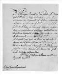 Correspondência de D. Miguel Pereira Forjaz, ministro e secretário de Estado dos Negócios da Guerra, para José Joaquim Champalimaud sobre pessoal.