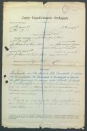 António José Alves - Soldado - Regimento de Infantaria nº3