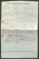 António Augusto Fidalgo - Soldado - Grupo de Metralhadoras