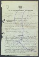 Joaquim Mendes - 1ºCabo - Regimento de Infantaria nº14