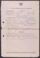 José Arcaço dos Santos Viana - Soldado - Regimento de Infantaria nº18