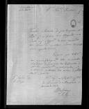 Correspondência de Henrique Watson para o conde de Sampaio sobre as marchas do 1º  Regimento de Cavalaria de Ovar para Vila da Feira, relação dos indivíduos do Regimento de Cavalaria 1 capazes do serviço, contabilidade relativa ao funcionamento de um Regimento de Cavalaria, desertores, relação dos cavalos comprados para a remonta do 1º Regimento e  fardamento.