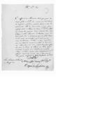 Carta do marechal-general duque de Lafões dirigida a  António de Araújo de Azevedo, secretário de Estado dos Negócios da Guerra, relativa a um oficial da Marinha, seu protegido, que pretende ser transferido para o Exército.