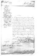 Correspondência relacionada com os requerimentos de Anastácio José, José António e Manuel Rodrigues Almada, artífices do extinto Corpo de Artilharia da Divisão dos Voluntários Reais d'El-Rei, para lhes ser pago o vencimento em dívida. 