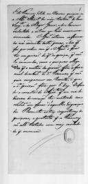 Correspondência do José António da Silva comandante da praça de Cascais, para D. Miguel Pereira Forjaz sobre a indisciplina de um prisioneiro francês, Auguste Gallouin, e um representação desse mesmo prisioneiro.