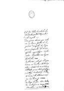 Correspondência da Secretaria da Guerra para Carlos Frederico Lécor, respondendo ao seu ofício no qual pedia uma declaração sobre o modo de contar a antiguidade aos indivíduos vindos dos Corpos das Milícias para a Divisão dos Voluntários Reais do Príncipe.