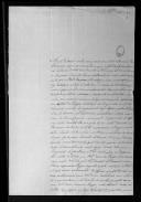 Correspondência de João Botelho de Lucena Beltrão para o barão de Carové sobre informações militares, uniformes, armamento, solípedes, relações de pessoal e deserções.
