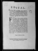 Edital de Lucas de Seabra da Silva, do Conselho do Príncipe Regente, sobre punição dos que aliciam os soldados britânicos à deserção.