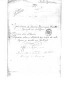 "Memória sobre Artilharia, oferecida a António de Araújo de Azevedo, secretário de Estado dos Negócios da Guerra, por José Maria de Moura Henriques Sacoto, sargento-mór do 1º Regimento de Artilharia".