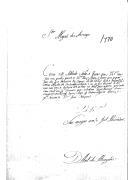 Ofício de António de Almeida para Miguel de Arriaga Brum da Silveira, remetendo certificados.