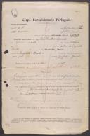 Abel Pinto de Azevedo - Soldado - Regimento de Infantaria nº13