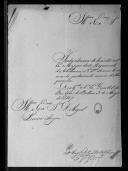 Ofício de Sebastião Drago Valente de Brito Cabreira para D. Miguel Pereira Forjaz, ministro e secretário de Estado dos Negócios da Guerra, sobre uma relação não inclusa do Regimento de Artilharia 2.