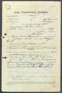 Caetano Nunes - Soldado - Regimento de Infantaria nº15