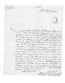 Carta de Francisca Teresa do Coração de Jesus para D. Miguel Pereira Forjaz, ministro e secretário de Estado dos Negócios da Guerra, sobre o acolhimento da marquesa de Alorna num convento.