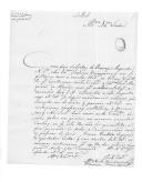 Carta de Francisca Teresa do Coração de Jesus para D. Miguel Pereira Forjaz, ministro e secretário de Estado dos Negócios da Guerra, sobre o acolhimento da marquesa de Alorna num convento.