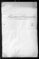 Relações da Repartição do Comissariado sobre os "empregados a quem pertence a Medalha pelas Campanhas da Guerra Peninsular, segundo o Decreto de 13 de Maio de 1825".