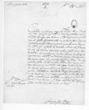 Ofício de Joaquim José de Santa Clara  para D. Miguel Pereira Forjaz, ministro e secretário de Estado dos Negócios da Guerra, sobre a falta de pagamento dos serviços prestados. 
