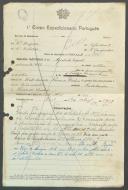Agostinho Esposto - Soldado - Regimento de Infantaria nº8