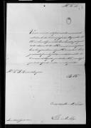 Ofícios do visconde de Montalegre para o conde de Sampaio sobre transferências de pessoal e condução de géneros para o Regimento de Cavalaria 11, em Castelo Branco.