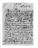 Carta de Soror Maria José do Menino Jesus para D. Miguel Pereira Forjaz, ministro e secretário de Estado dos Negócios da Guerra, sobre um requerimento.