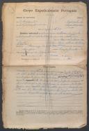 Francisco Alves da Costa - 2ºSargento - Regimento de Sapadores Mineiros