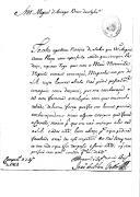 Correspondência de João da Silva Telo, comandante do Regimento de Cavalaria de Évora, para Miguel de Arriaga Brum da Silveira, dizendo que se encontra doente, sobre os livros de registo e soldados que se acham incapazes para o serviço do seu regimento.