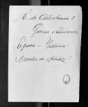 Cédulas de crédito sobre o pagamento dos oficiais, sargentos e praças do Regimento de Artilharia 2, durante a época Vitória, no período da Guerra Peninsular.