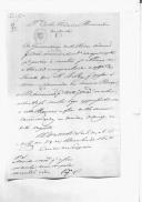 Ofício do conde de Sampaio, secretário de Estado dos Negócios Estrangeiros e da Guerra, para Carlos Federico Bernardo de Caula sobre uma ordem para acompanhar o oficial francês que vai tomar conta do governo da praça de Almeida.