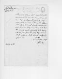 Correspondência da viscondessa de Souto d' El-Rei para D. Miguel Pereira Forjaz, secretário de Estado dos Negócios da Guerra, referente à protecção pedida para João de Faria de Abreu Salema e família.