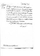 Correspondência de D. Álvaro da Costa de Sousa de Macedo para o conde de Subserra sobre a transferência dos soldados Valério José Elias e José Rodrigues da Costa ambos do 2º Regimento de Infantaria da Divisão dos Voluntários Reais d'El-Rei.