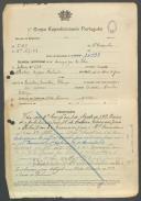 Domingos José da Silva - Soldado - Regimento de Infantaria nº24