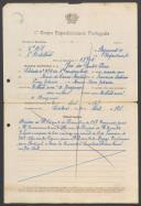 José dos Santos Pires - Soldado - Regimento de Infantaria nº10