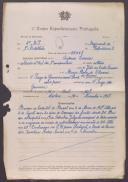 António Correia - Soldado - Regimento de Infantaria nº3