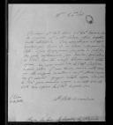 Carta de Maria da Luz de Lacerda de Azevedo para D. Miguel Pereira Forjaz, ministro e secretário de Estado dos Negócios da Guerra, sobre vencimentos.