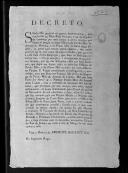 Decretos e alvarás sobre nomeação para patrão mór do Arsenal de Lisboa, administração e nomeação de pessoal para a capitania de Cabo Verde, a criação do cargo de escrivão da Real Câmara no Registo das Mercês no estado do Brasil, estabelecer um Banco Público, estatutos para o banco, alfândegas, farmácia, fundição dos metais, "Regulamento provisional para a troca do ouro em pó na capitania de minas gerais", desertores e condecorações.
