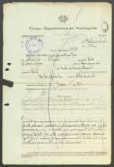 Edmundo de Jesus Peres - Soldado - C.A.L.P.