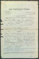 Lourenço António Ferreira - Soldado - Regimento de Infantaria nº29