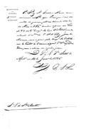 Ofícios do conde de Subserra para os viscondes de Santa Marta e de Alhandra comunicando as ordens de Sua Magestade para se conceder reforma ao soldado do Corpo de Artilharia da extinta Divisão dos Voluntários Reais d'El-Rei, João de Miranda.