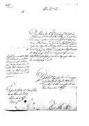 Requerimento do cabo de esquadra António José de Figueiredo, do Corpo de Artilharia da extinta Divisão dos Voluntários Reais d'El-Rei, pedindo para ser reformado e correspondência trocada entre o conde de Barbacena Francisco e o visconde de Alhandra comunicando a autorização régia para tal.