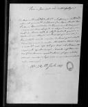 Informação de Francisco Sabino Álvares da Costa Pinto, desembargador, para D. Miguel Pereira Forjaz, ministro e secretário de Estado dos Negócios da Guerra, sobre um requerimento de Francisco Gonçalves.