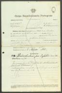 Manuel Oliveira Paulino - Soldado - C.A.L.P.